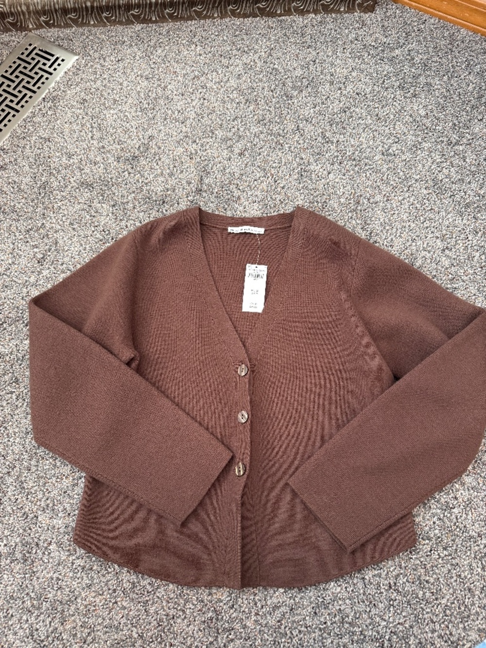 Abercrombie LuxeLoft Rounded Sleeve Cardigan